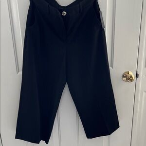 Tommy Hilfiger Black Cropped Women's Pants